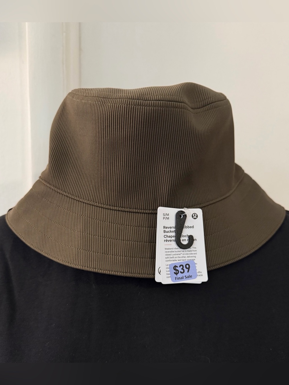 Lululemon - Reversible Ribbed Bucket Hat - Size S/M and M/L- NWT
